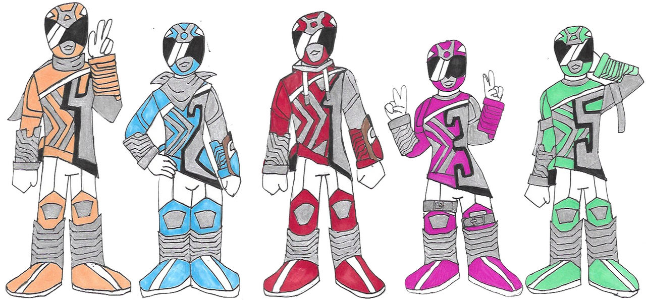 Power Rangers Fusion Force by Starfighteromega on DeviantArt