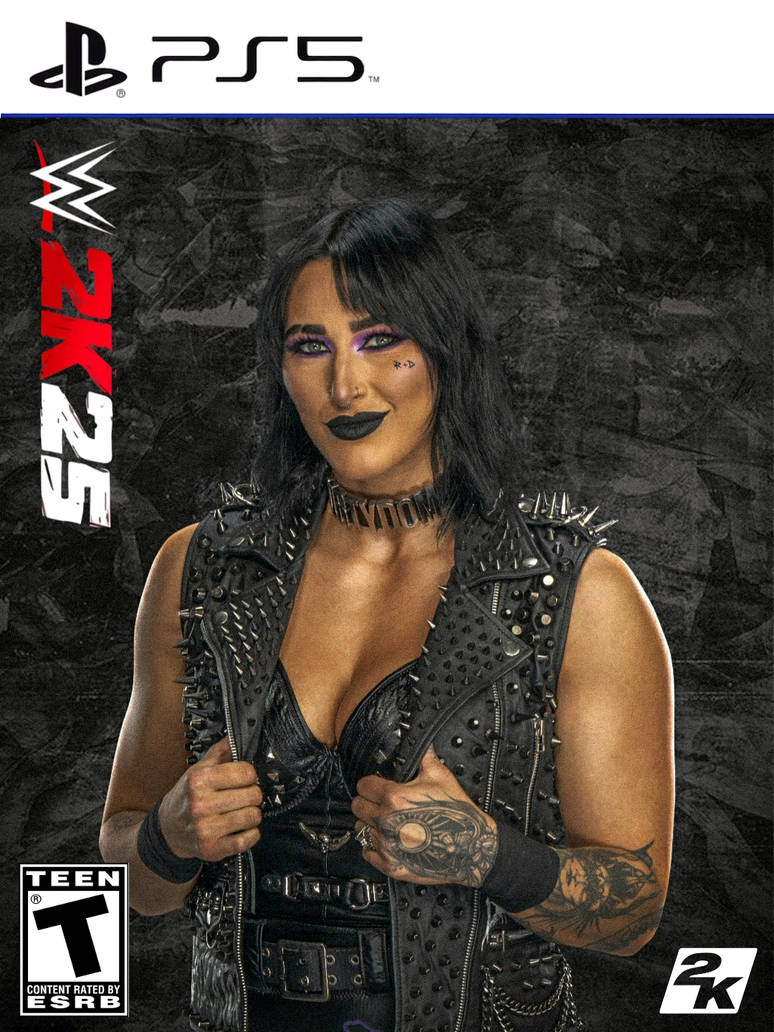 WWE 2K25 Custom Cover Art ft. Rhea Ripley by TarenoDesigns on DeviantArt