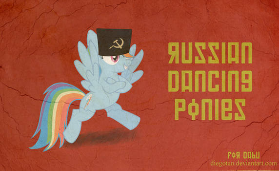 Russian Dancing Pony - Rainbow Dash For Dabu