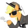 AppleNoir - Applejack in Noir style