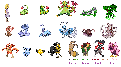 Final Old Sprites! by LethalAuroraMage on DeviantArt