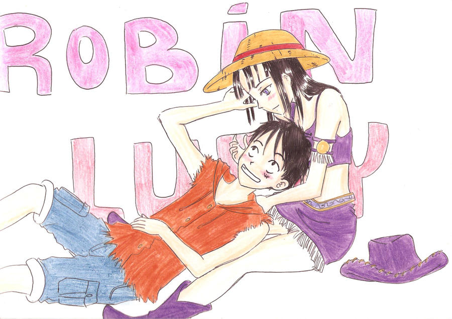 Nico Robin X Luffy By Aichin On DeviantArt nico-robin-x-luffy-by-aichin-on-deviantart