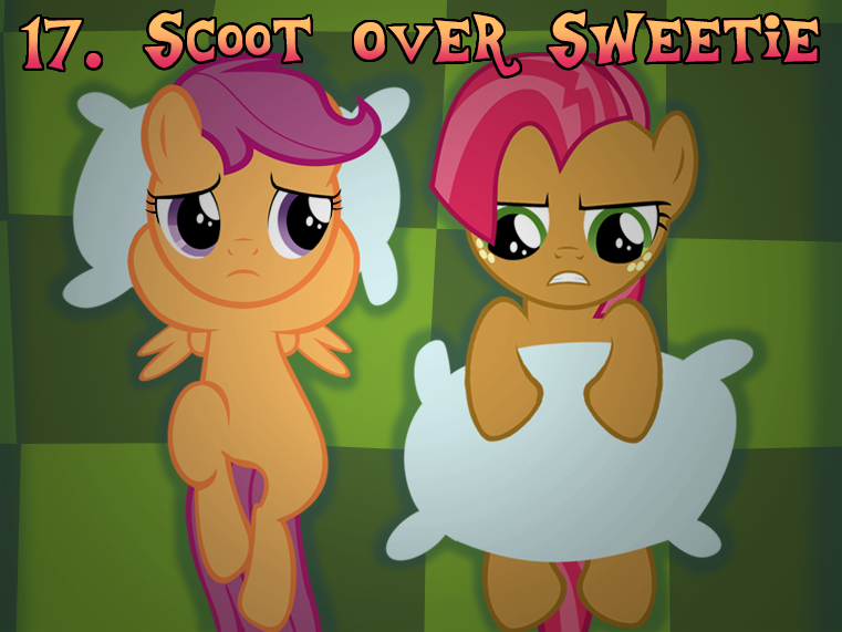 17 Scoot Over Sweetie