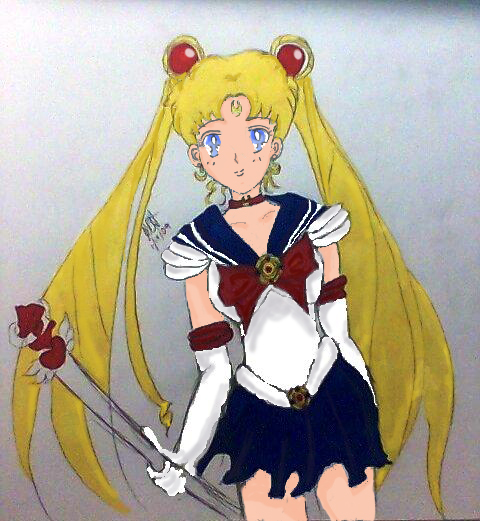 Sailor Moon colored 2.0