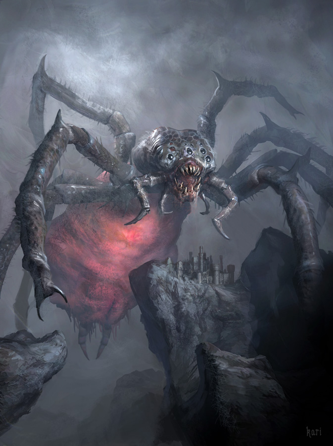 Scary Huge Spider