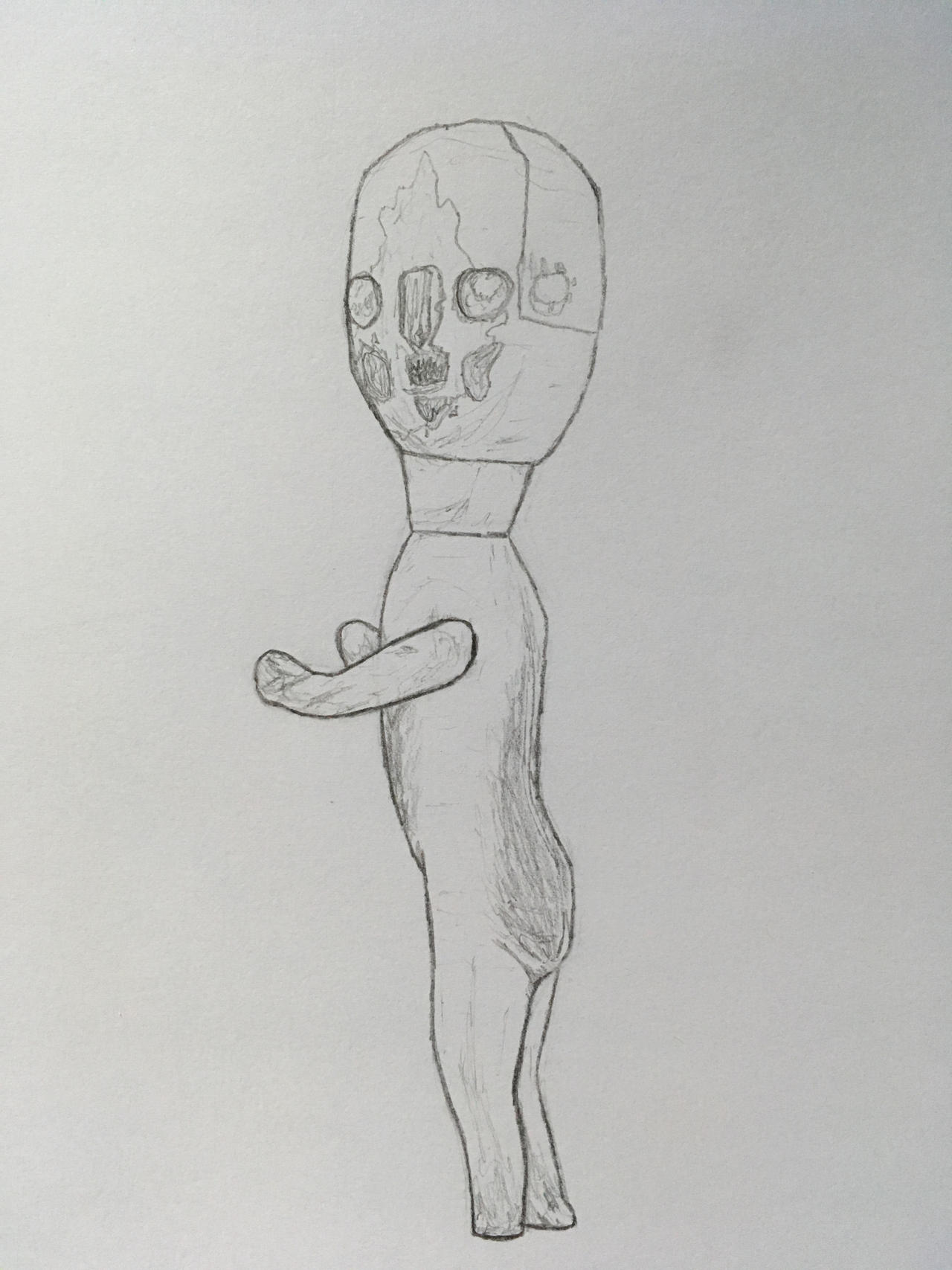 SCP-173 The Sculpture by JohnDraw54 on DeviantArt