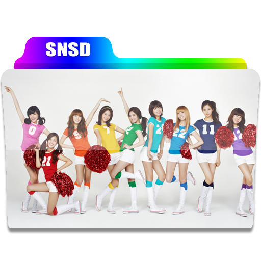 SNSD Rainbow Folder