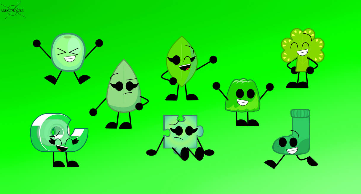 Green Objects by LightSphere20 on DeviantArt