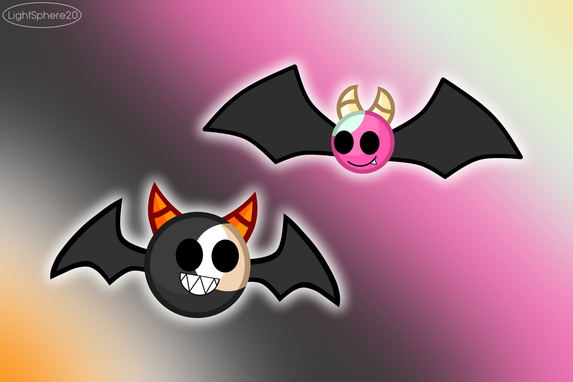 Bat Duo by LightSphere20 on DeviantArt