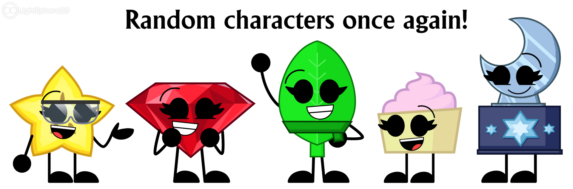 Random characters once again! by LightSphere20 on DeviantArt