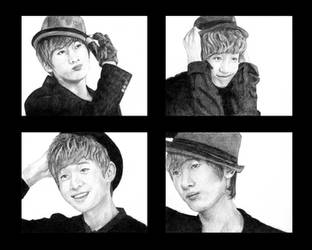 Eunhyuk and Henry Sexy in Hats by Love-ROKKUGO