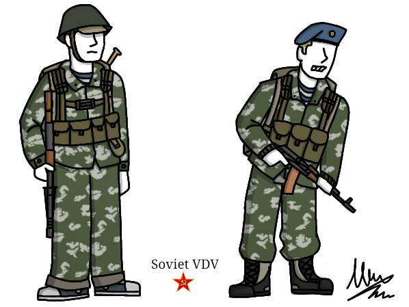 Soviet VDV during Soviet-Afghan War (1981) by SirMisha56 on DeviantArt