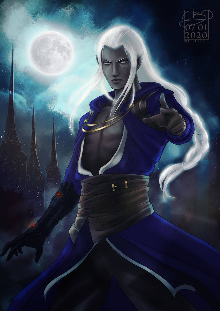 Drow by Poticceli on DeviantArt
