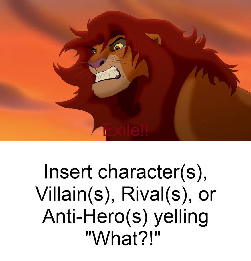 Simba exiles who? by SkyfiretheDragon on DeviantArt