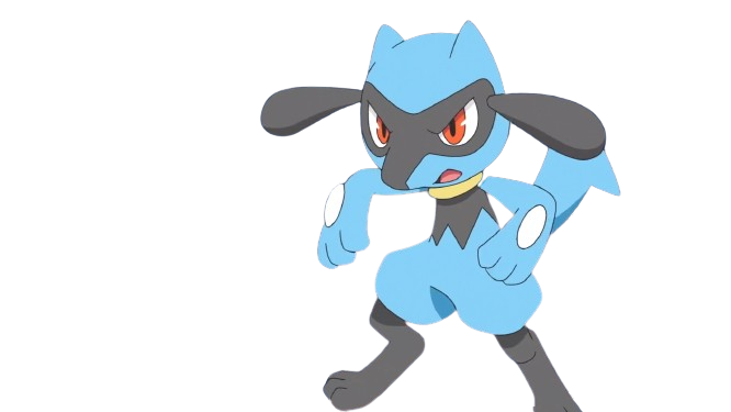 Riolu render by Dragondinolover84 on DeviantArt