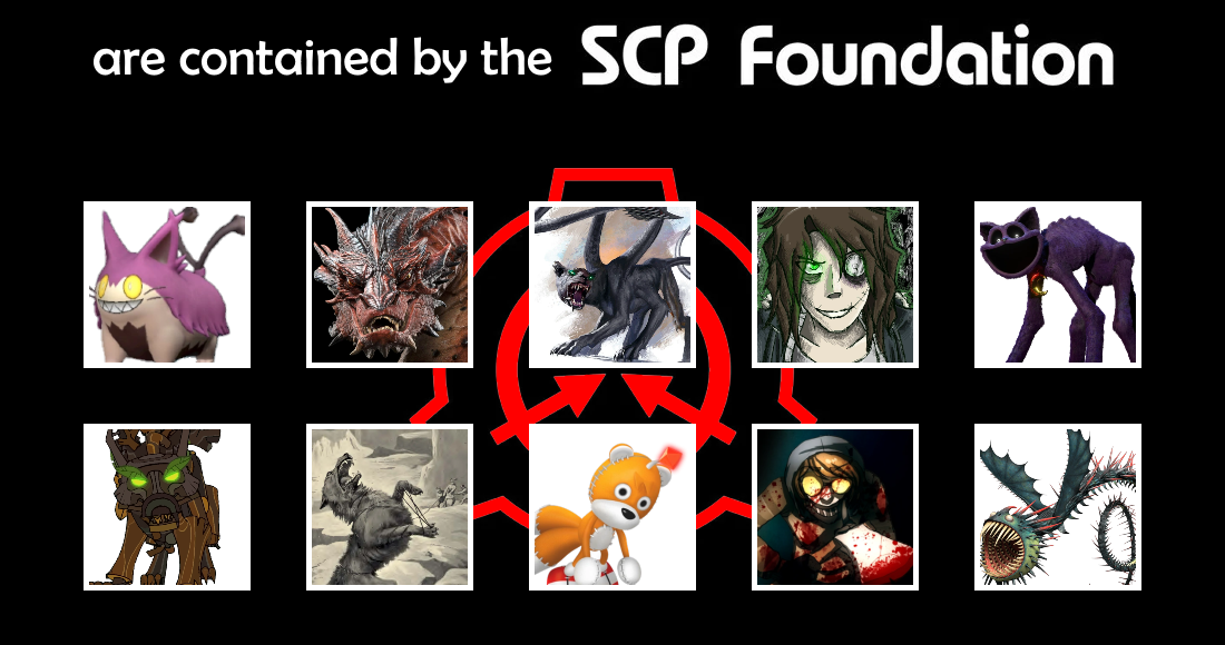 creatures contained by the scp foundation 2 by Dragondinolover84 on ...