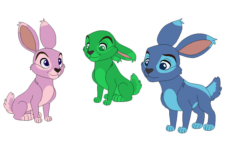 Free easter bunnies by Dragondinolover84 on DeviantArt