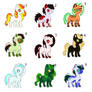 Cheap Halloween Pony Adopts (MOVED)