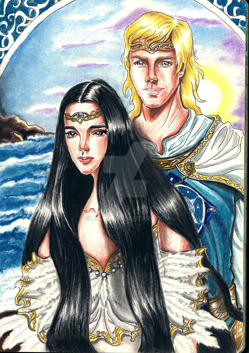 Earendil and Elwing by Sirinuel on DeviantArt