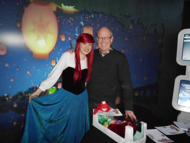 Ariel with Glen Keane