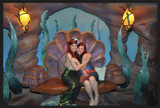 Meeting Ariel for the first time in her fin