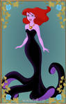 Ariel as Ursula by VampKissLJ