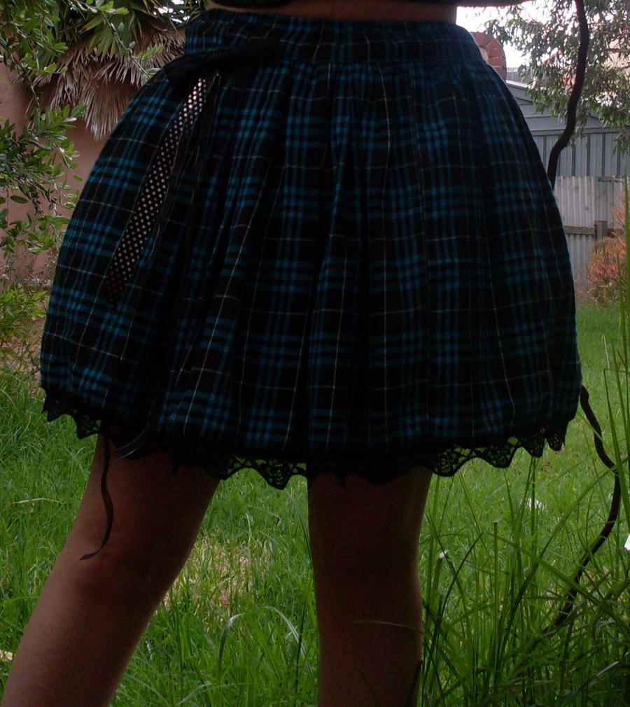 School punk lolita skirt