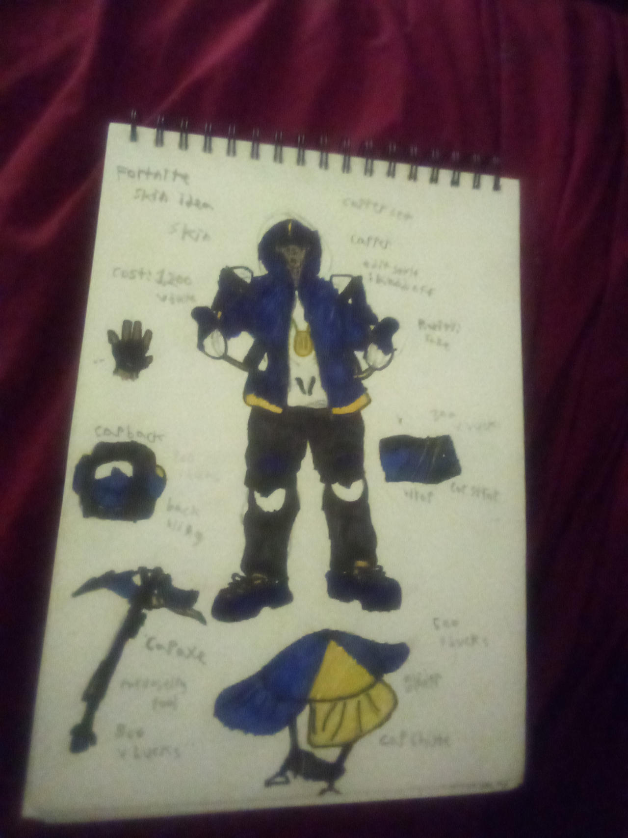 Fortnite Skin Idea Capper by gokuijohn144f on DeviantArt