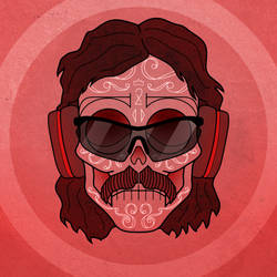 Dr Disrespect DayoftheDead Skull