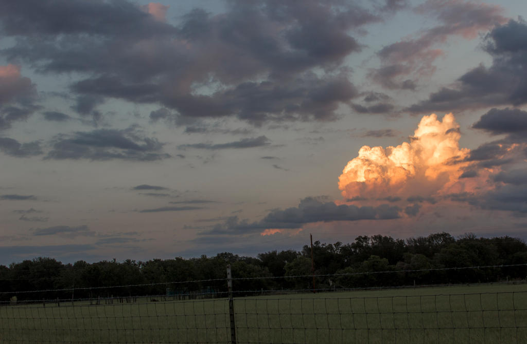 Clouds at Sunset I