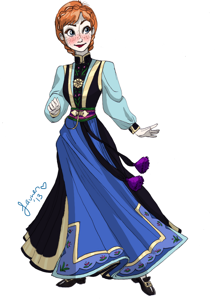 Frozen  s Anna  by n1gglet on DeviantArt  Frozen  s Anna  by n1gglet on DeviantArt
