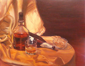 Whisky Still Life by ArunaRao