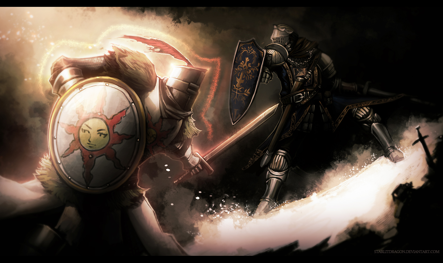 COMMISSION: Dark Souls, Knights of Astora