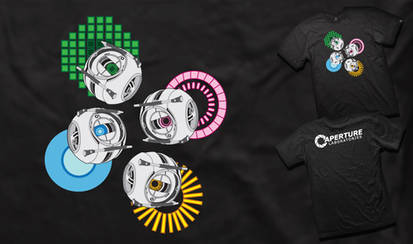 T-Shirt Contest: Portal 2 Cores!