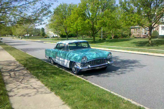 1955 Packard Four Hundred Streetside 01