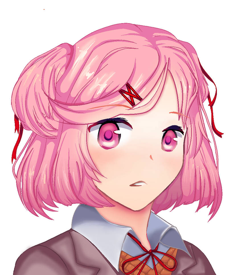 Natsuki Simple natsuki by quoiii on DeviantArt