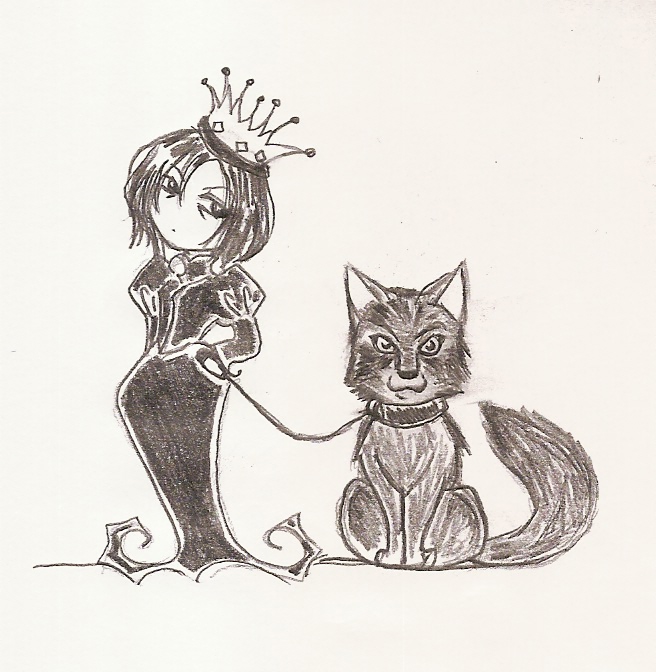 3. Queen Severus and her wolf