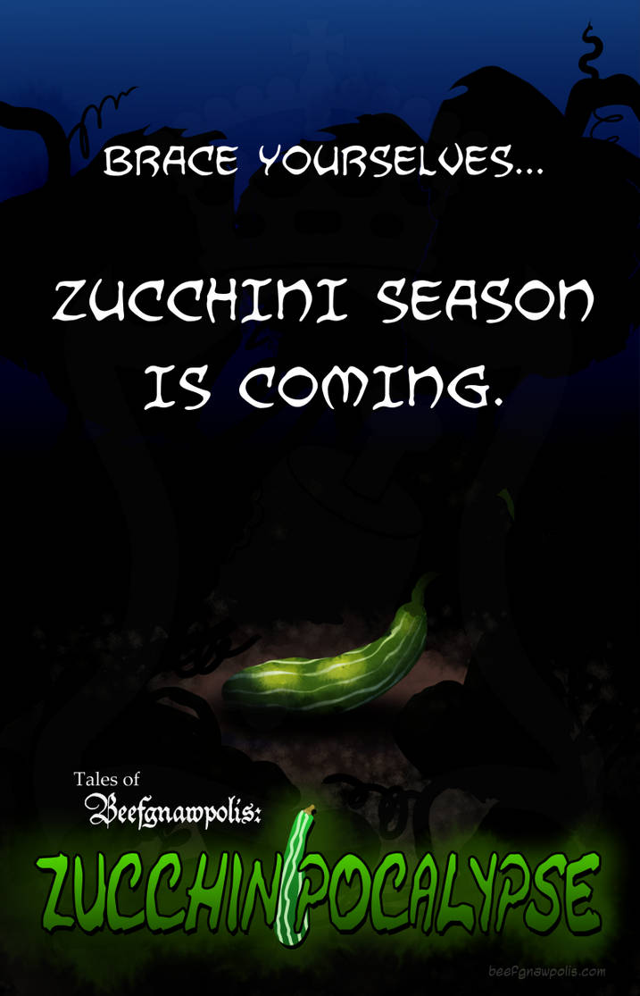 Tales of Beefgnawpolis: Zucchinipocalypse Cover by beefgnawpolis
