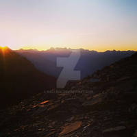 Sunset on Mount Oberlin 