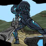 dark samus WIP