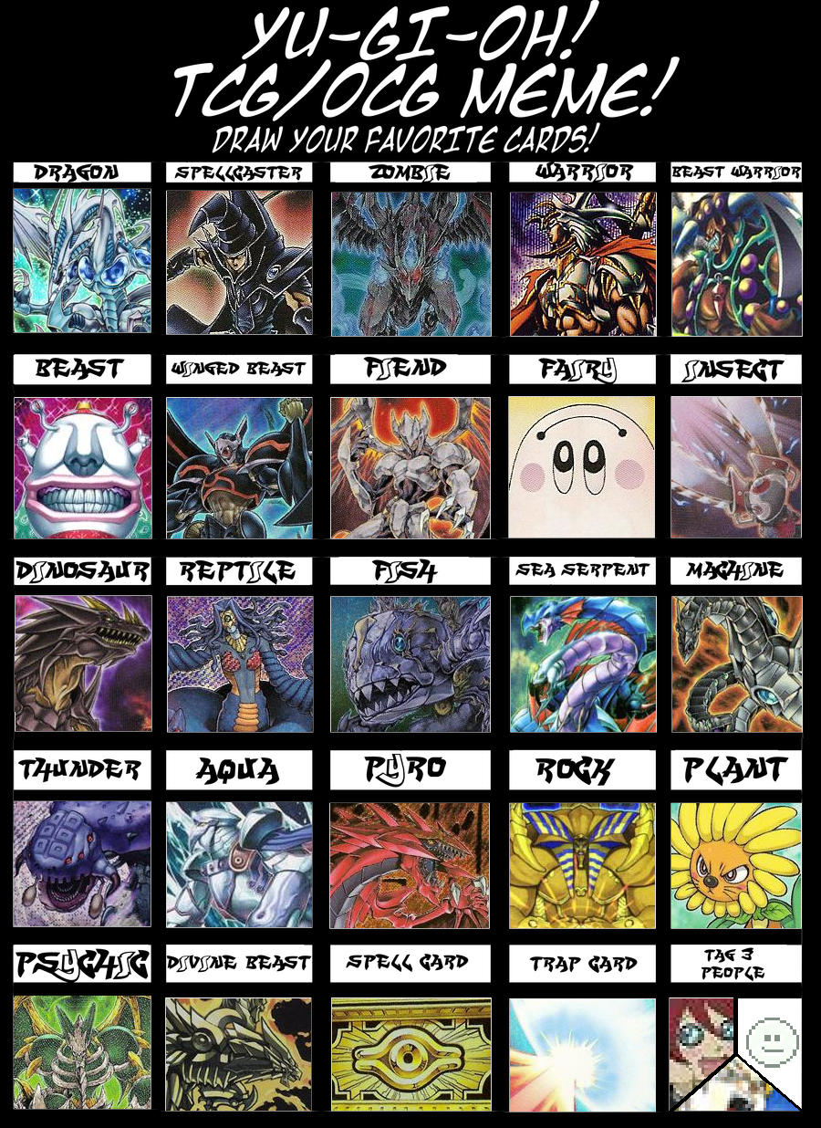 My YuGiOh TCG OCG Meme by StEML on DeviantArt