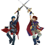 Marth and Roy