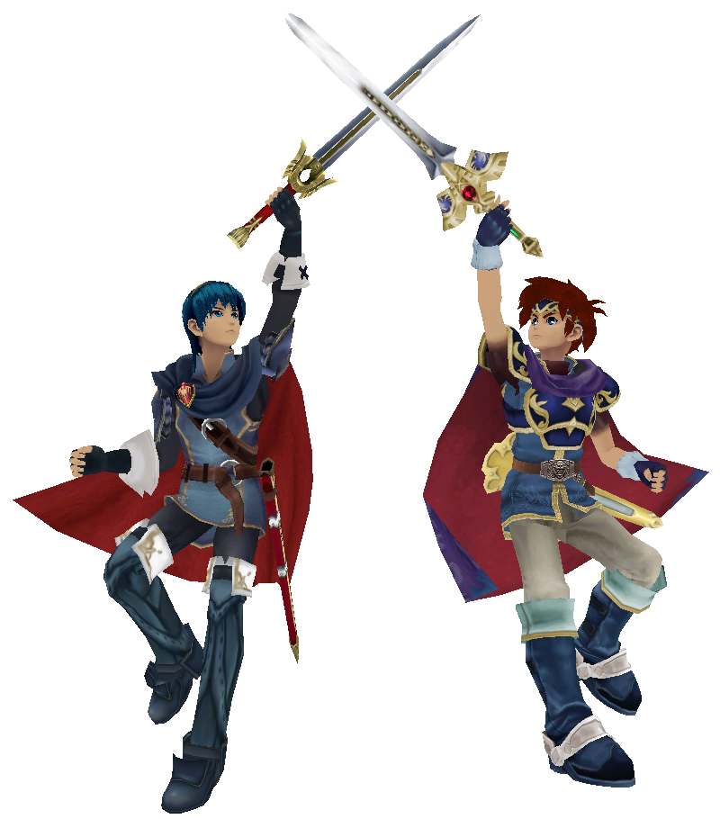 Marth and Roy