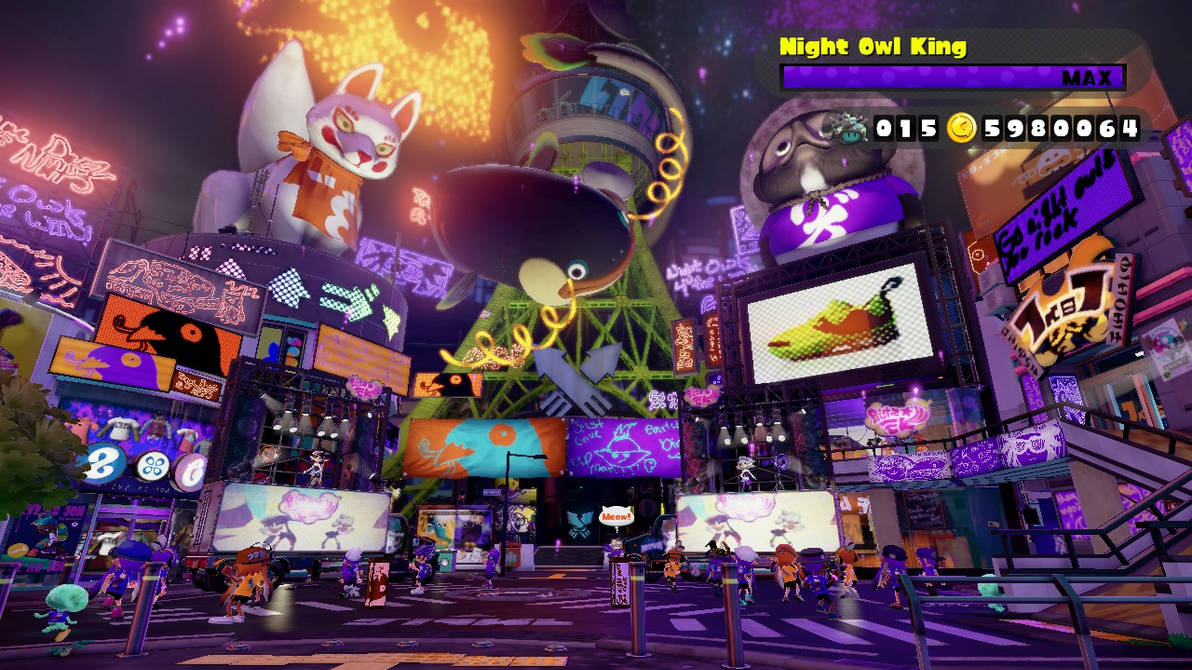Splatoon Splatfest - Early Birds vs Night Owls by Ch40sKnight on DeviantArt