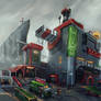 Frontier Outpost Environment Concept