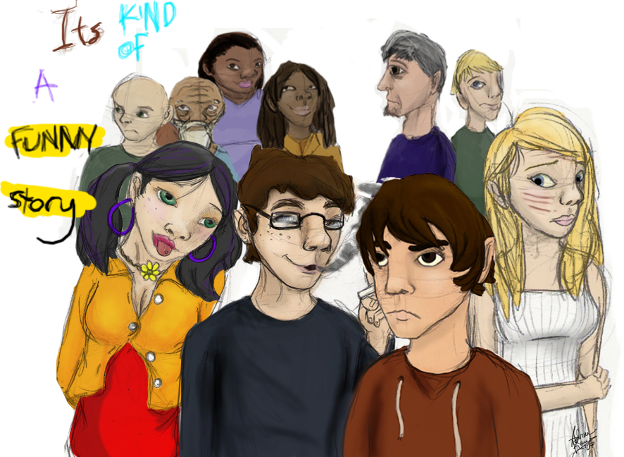 Its Kind of a Funny Story by cycle-of-menace on DeviantArt Its Kind of a Funny Story by cycle-of-menace on DeviantArt