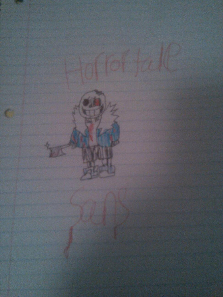 horror tale sans by supershadowhunter on DeviantArt
