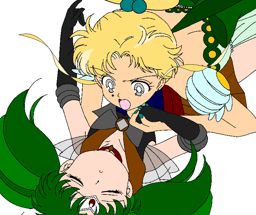 Princess Florana and Sailor Spira WIP