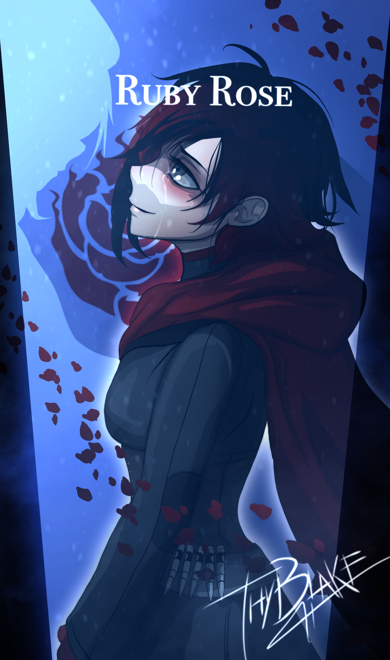 Ruby Rose Anime Style By Thyblake On Deviantart Ruby Rose Anime Style By Thyblake On Deviantart