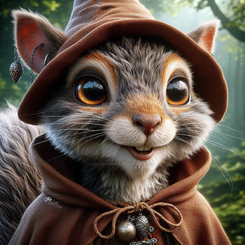 Friar Tuck Squirrel of Sherwood